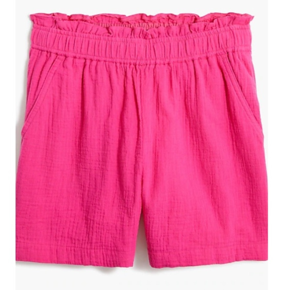 NWOT J crew Factory - Cotton pull-on gauze short- size small